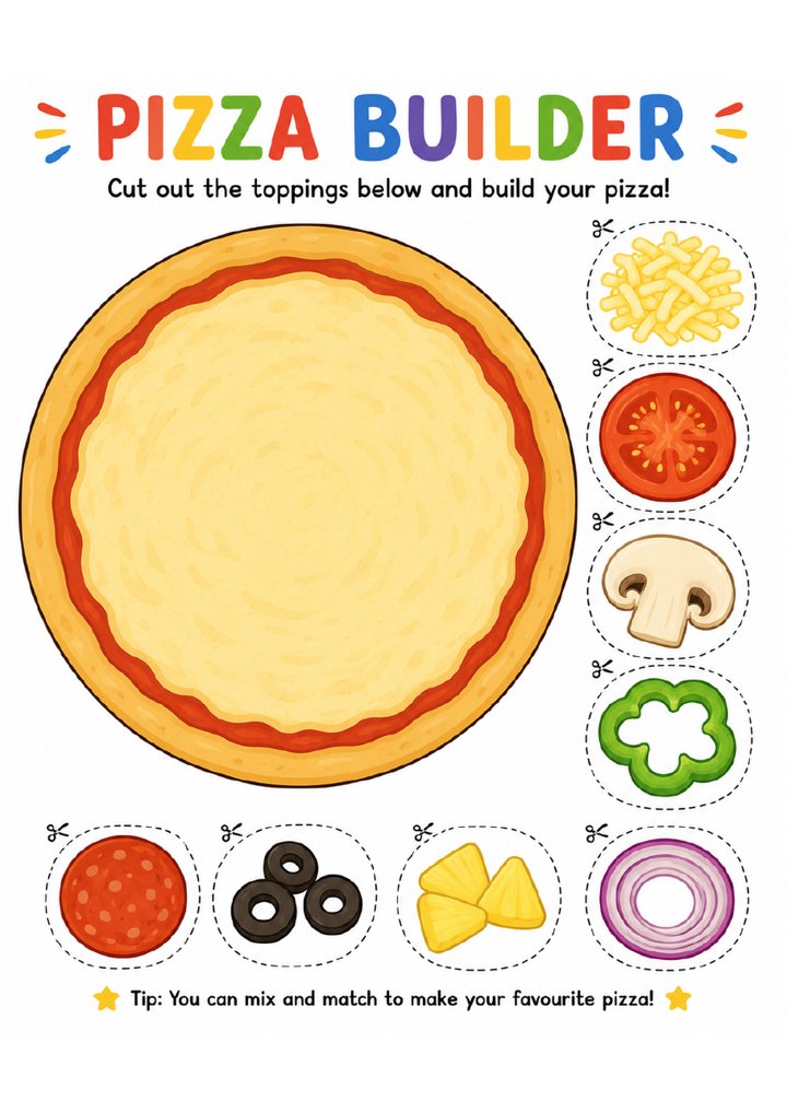 Pizza Builder page